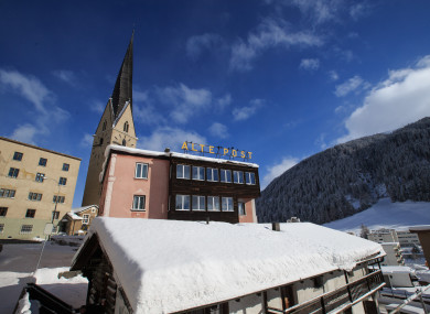 The meeting takes place each year in Switzerland.