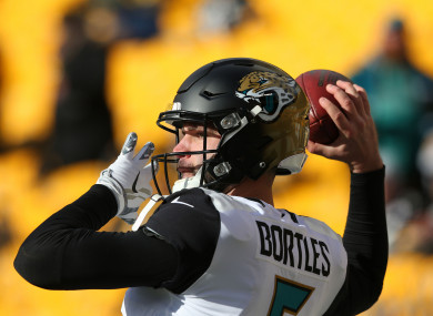 Blake Bortles led the Jags to victory.