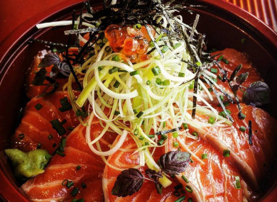 A takeaway bowl at Miyazaki in Cork
