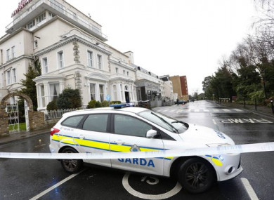 The Regency Hotel where David Byrne was shot dead.
