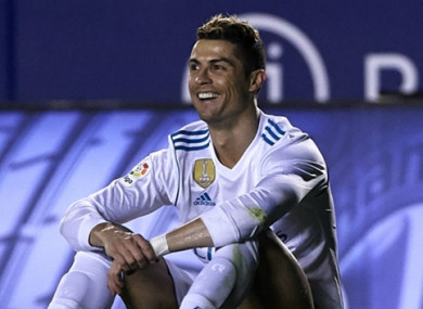 Cristiano Ronaldo (file pic).