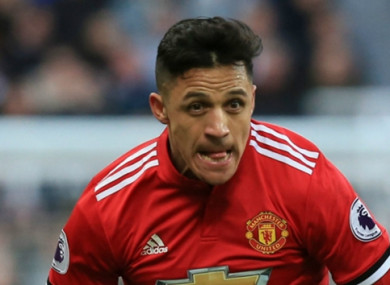 Alexis Sanchez (file pic).