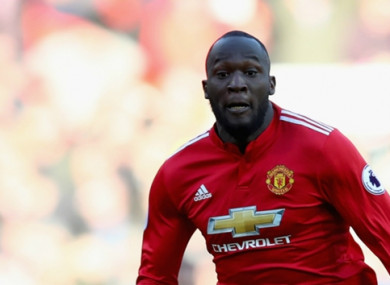 Romelu Lukaku has scored 22 goals in all competitions for Man United this season.