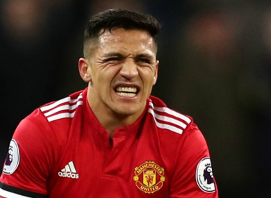 Alexis Sanchez (file pic).