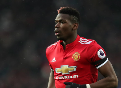Paul Pogba (file pic).