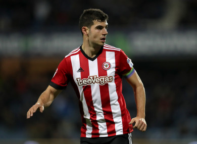 Back in action: John Egan.