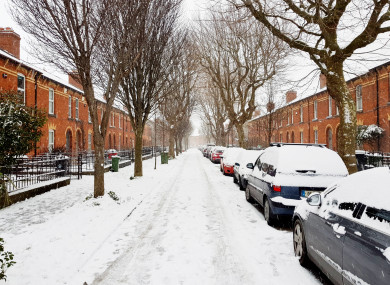 Phibsboro in Dublin this morning