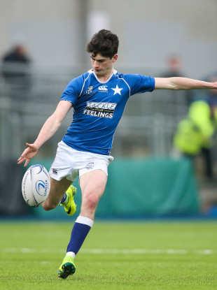 File photo: Ruair Shields on senior cup duty last year.