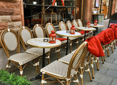 Smoking is allowed in places like this, but should it?