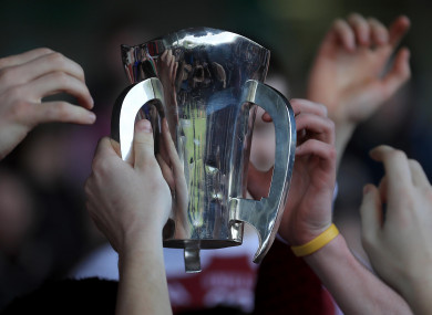 File picture: The Dr Harty Cup.