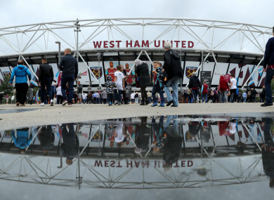West Ham (file pic).