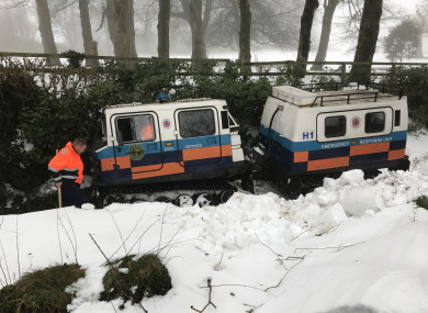 Severe conditions hit Ireland recently during Storm Emma