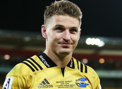 Hurricanes' Beauden Barrett.