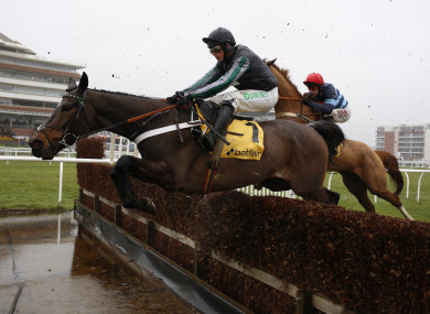 Altior will hope to justify his favouritism.