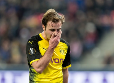 Dortmund's Mario Gotze.