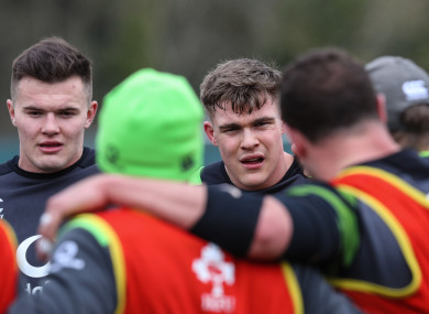 Ringrose will partner Bundee Aki in the Ireland midfield for the first time.
