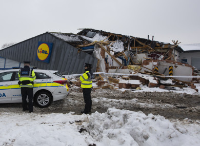 Lidl on Fortunestown Lane following Friday's incident