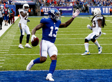 OBJ is one of the best wide receivers in football.
