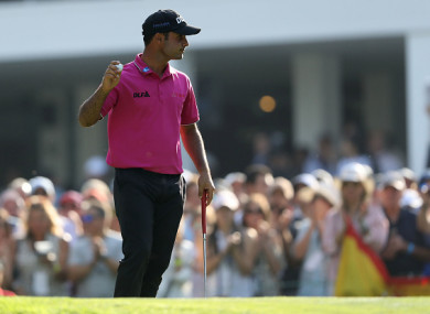 Sharma carded a two-under par round on Saturday to hold the lead after 54 holes.
