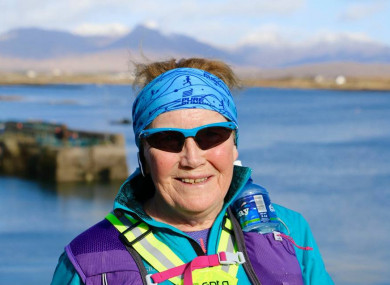 Mary Nolan Hickey set out from her Co. Wicklow home on New Year's Day.