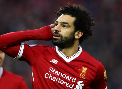 Mo Salah (file pic).