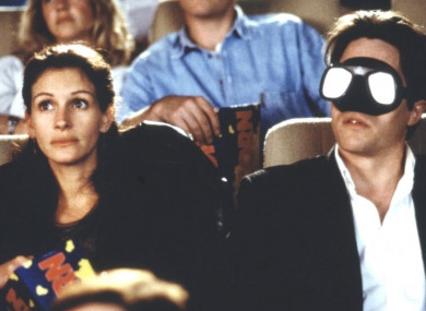 Julia Roberts and Hugh Grant in Notting Hill.