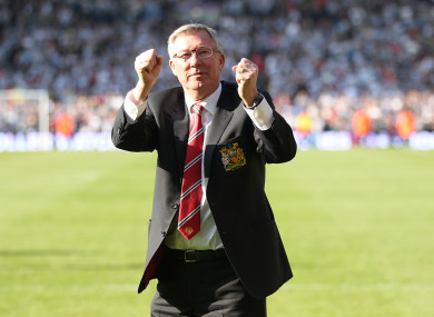 Alex Ferguson (file pic).