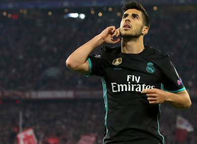 Marco Asensio (file pic).