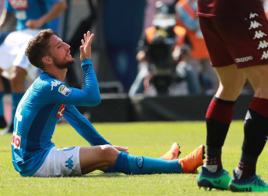 Dries Mertens of Napoli.