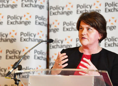 Foster speaking today in London