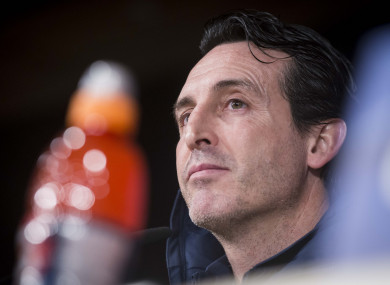 Emery: won Ligue 1 and four domestic cups in two seasons with PSG.
