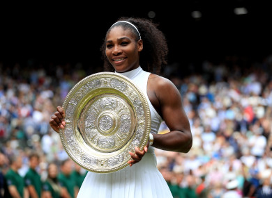Williams has been granted a discretionary seeding by the tournament's organisers.
