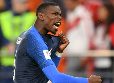 Paul Pogba (file pic).
