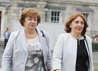 File photo: Róisín Shortall and Catherine Murphy