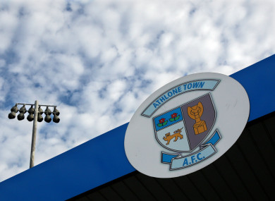 A general view of Athlone Town Stadium, Lissywollen.