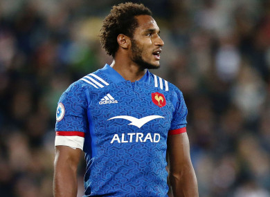 France full-back Benjamin Fall