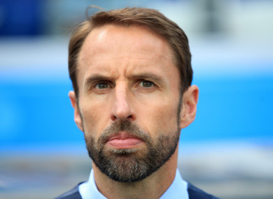 England manager Gareth Southgate.