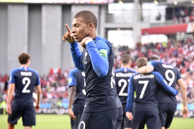 Mbappe becomes France's youngest ever World Cup goalscorer as Les Bleus seal last-16 spot