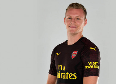 Leno becomes Unai Emery's second signing as Gunners manager.