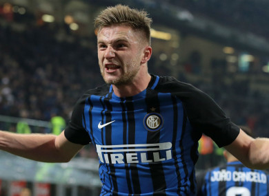 The 23-year-old helped Inter to Champions League qualification last season.