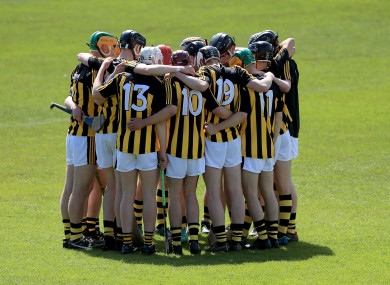 Kilkenny players form a huddle before their Round 1 clash with Dublin back in May (file pic).
