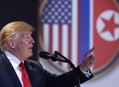 File photo of Donald Trump.
