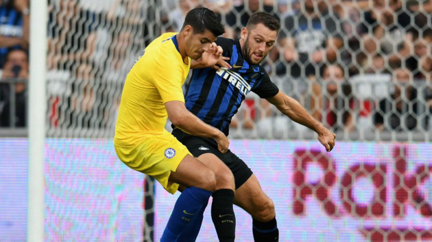 Morata on form for Chelsea as Inter fall on penalties