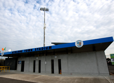 General view of Athlone Town Stadium.