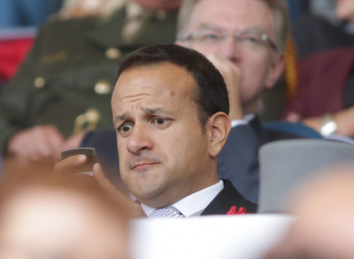 Leo Varadkar says he has asked Micheál Martin to meet, but as of yet there's been no reply.
