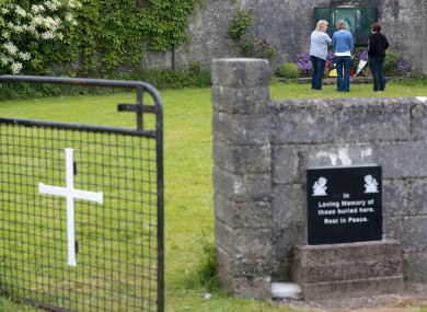 The site of the former Mother and Baby home in Tuam, Co Galway.