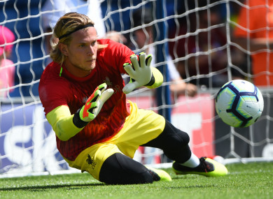 Loris Karius: target of online criticism and abuse.