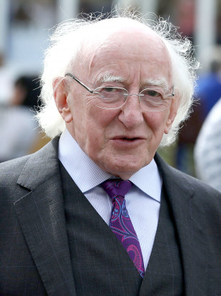 President Higgins has confirmed that he will seek re-election.