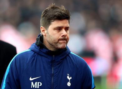 Argentine coach Pochettino.