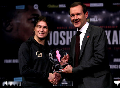 Katie Taylor and Adam Smith